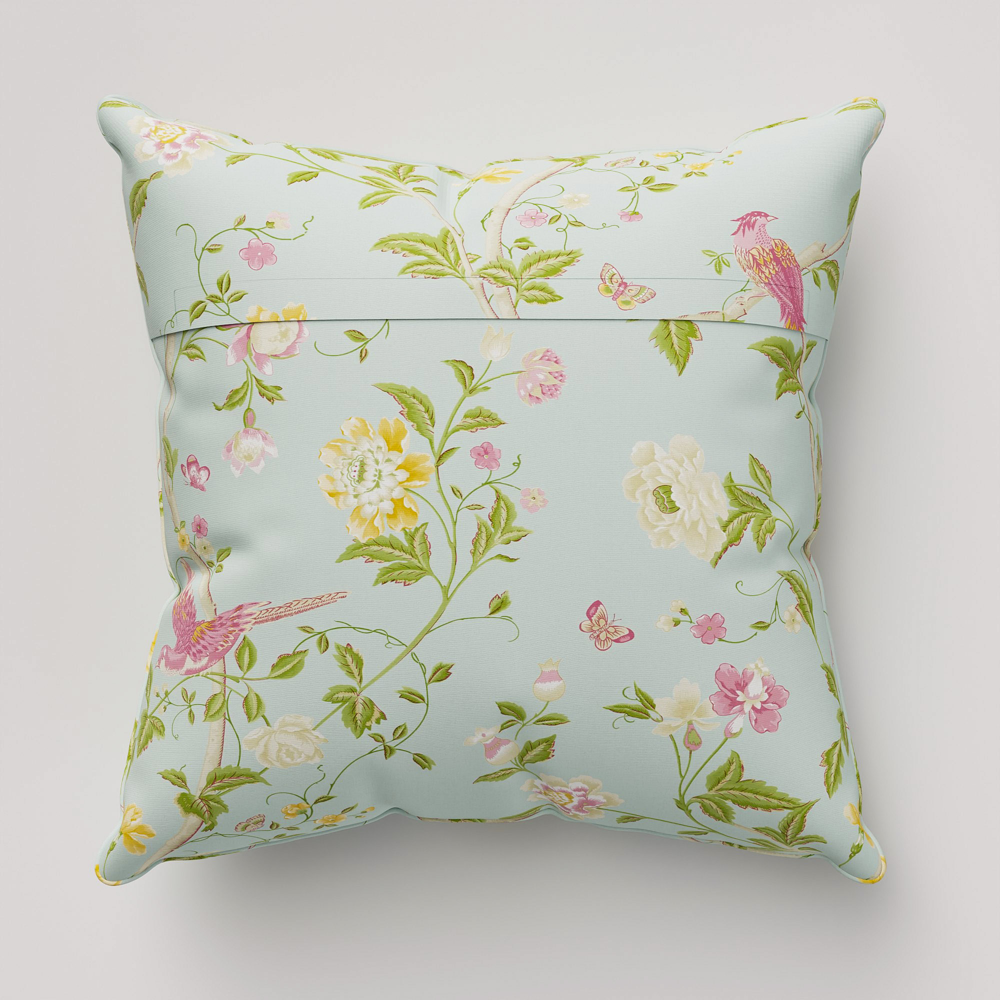 Laura Ashley Summer Palace Duck Egg Cushion - Image 5