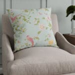Laura Ashley Summer Palace Duck Egg Cushion