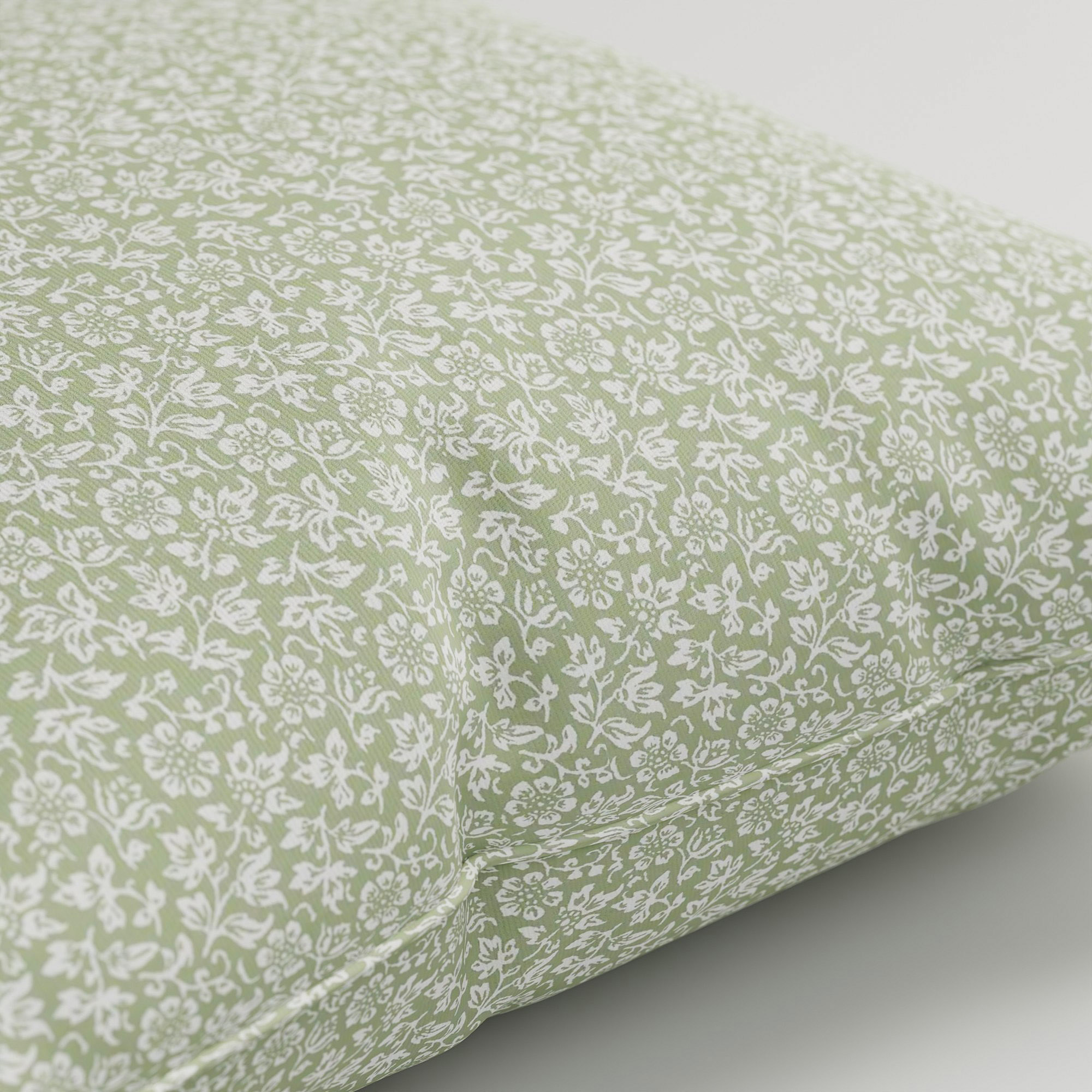 Laura Ashley Sweet Alyssum Moss Green Cushion - Image 3
