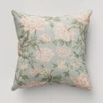 Laura Ashley Tapestry Floral Chenille Blush Cushion