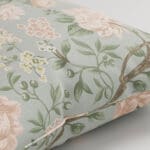 Laura Ashley Tapestry Floral Chenille Blush Cushion