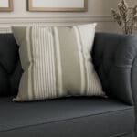 Laura Ashley Tiverton Stripe Steel Cushion