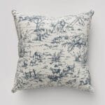Laura Ashley Toile De Jouy Dark Seaspray Cushion