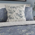 Laura Ashley Toile De Jouy Dark Seaspray Cushion