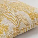 Laura Ashley Trecastle Ochre Cushion