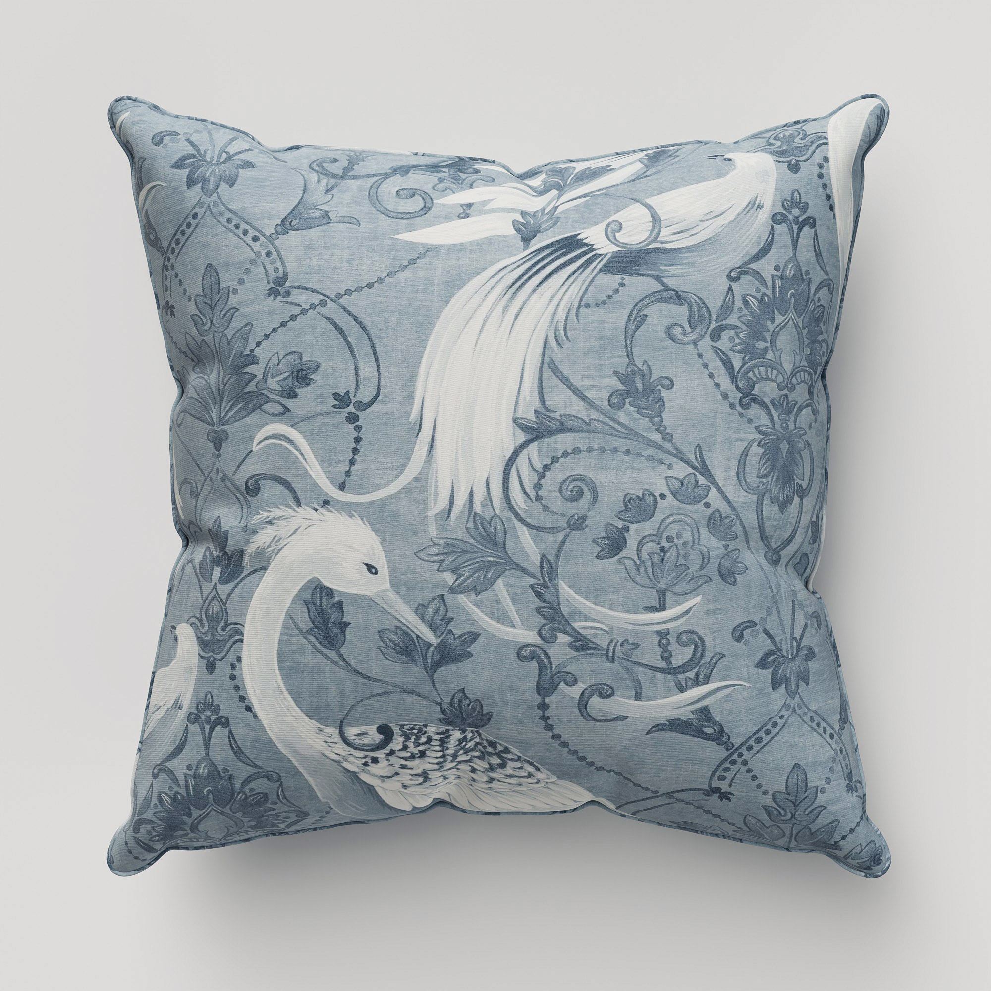 Laura Ashley Tregaron Midnight Blue Cushion - Image 2