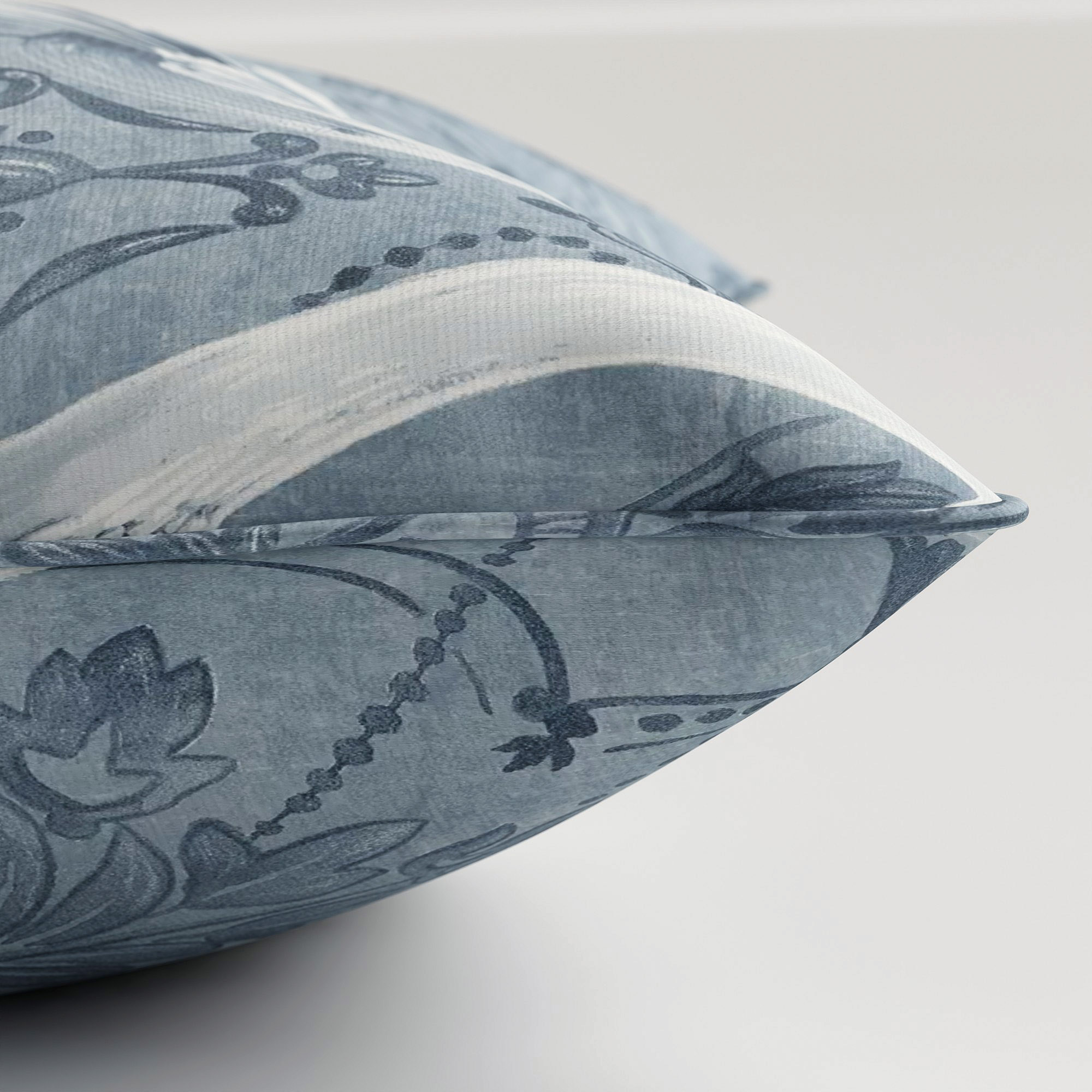 Laura Ashley Tregaron Midnight Blue Cushion - Image 4