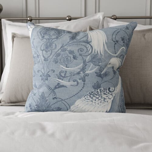 Laura Ashley Tregaron Midnight Blue Cushion