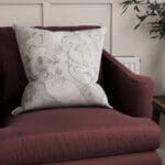 Laura Ashley Tregaron Silver Cushion