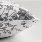 Laura Ashley Tuileries Charcoal Cushion