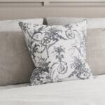 Laura Ashley Tuileries Charcoal Cushion