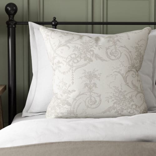Laura Ashley Tulleries Dove Grey Cushion