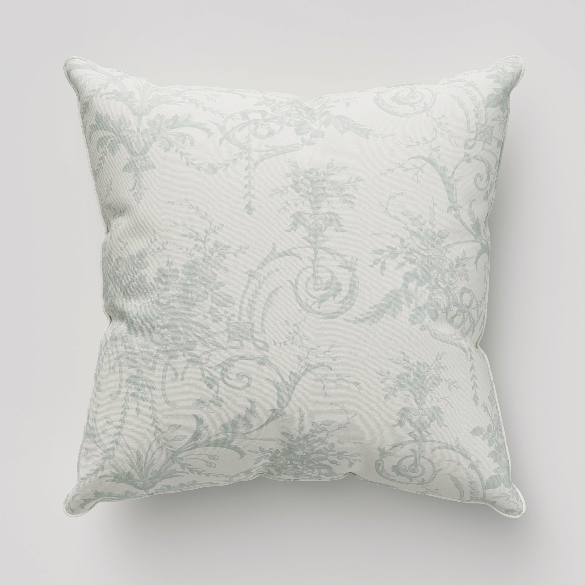 Laura Ashley Tulleries Duckegg Cushion - Image 2