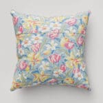 Laura Ashley Tulips China Blue Cushion