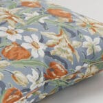 Laura Ashley Tulips Dusky Seaspray Cushion