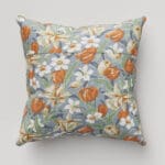 Laura Ashley Tulips Dusky Seaspray Cushion
