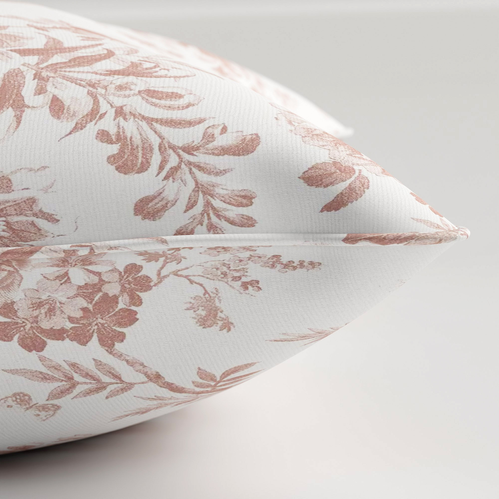 Laura Ashley Walled Garden Dark Blush Cushion - Image 4