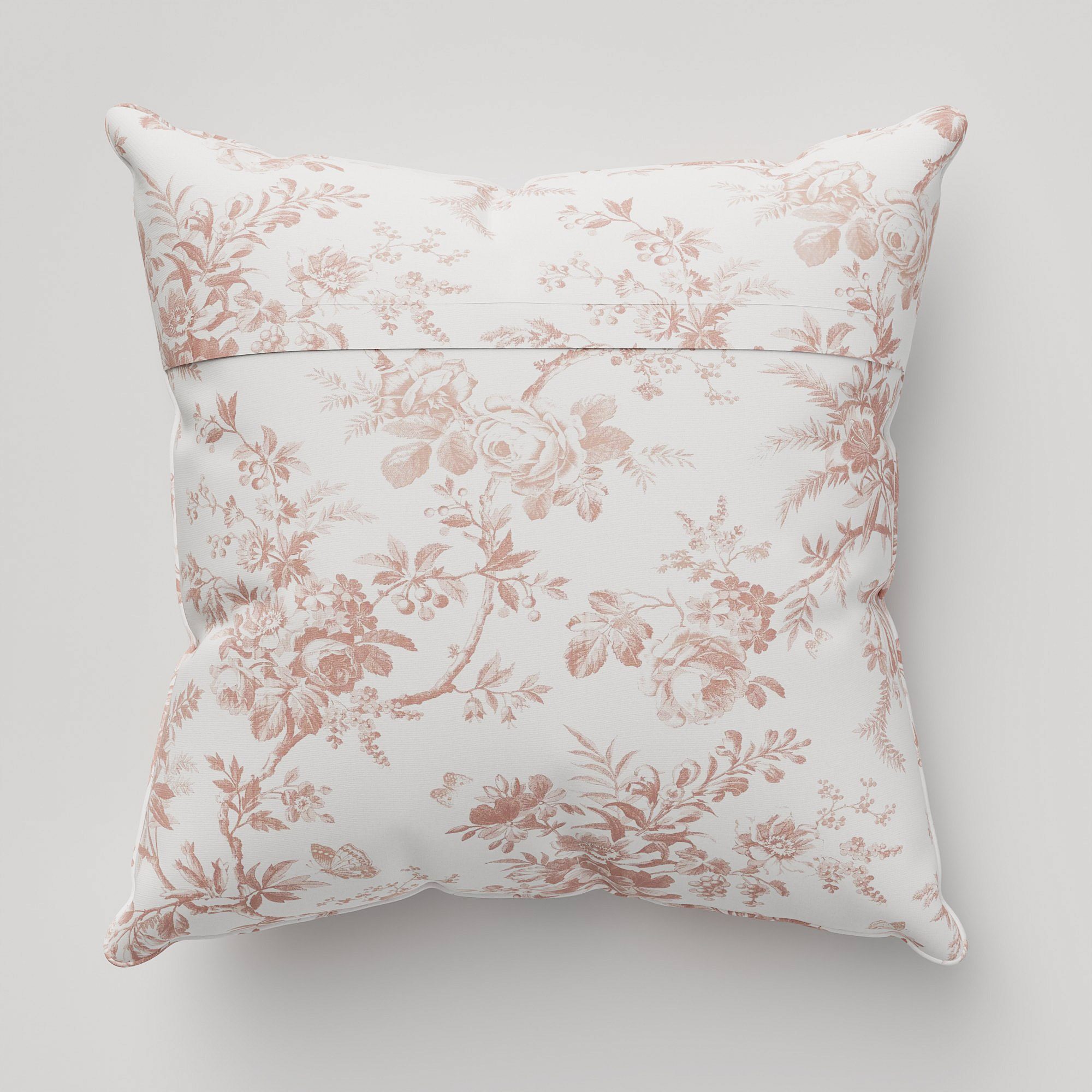 Laura Ashley Walled Garden Dark Blush Cushion - Image 5