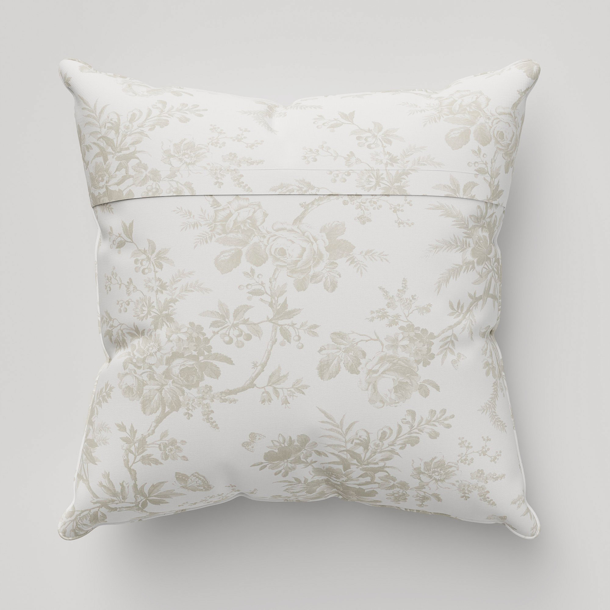 Laura Ashley Walled Garden Dove Grey Cushion - Image 5