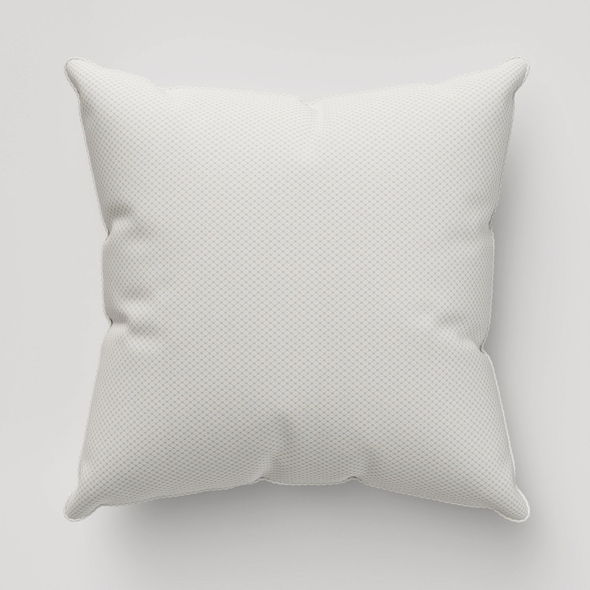 Laura Ashley Wickerwork Dove Grey Cushion - Image 2