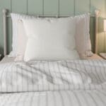 Laura Ashley Wickerwork Dove Grey Cushion