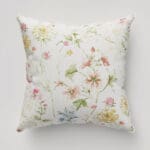 Laura Ashley Wild Meadow Coral Pink Cushion