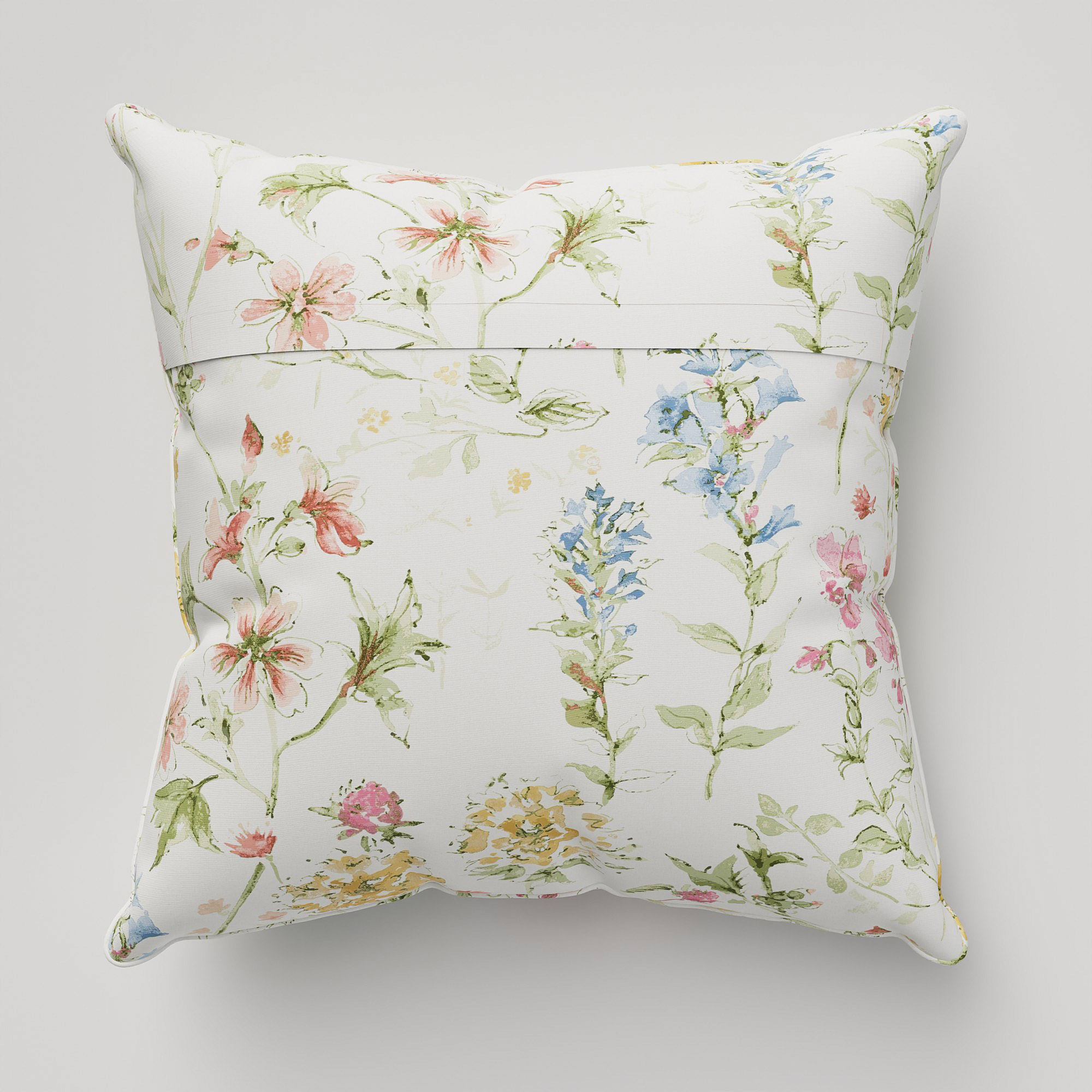 Laura Ashley Wild Meadow Coral Pink Cushion - Image 5