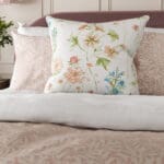 Laura Ashley Wild Meadow Crimson Cushion