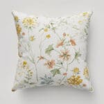 Laura Ashley Wild Meadow Pale Gold Cushion