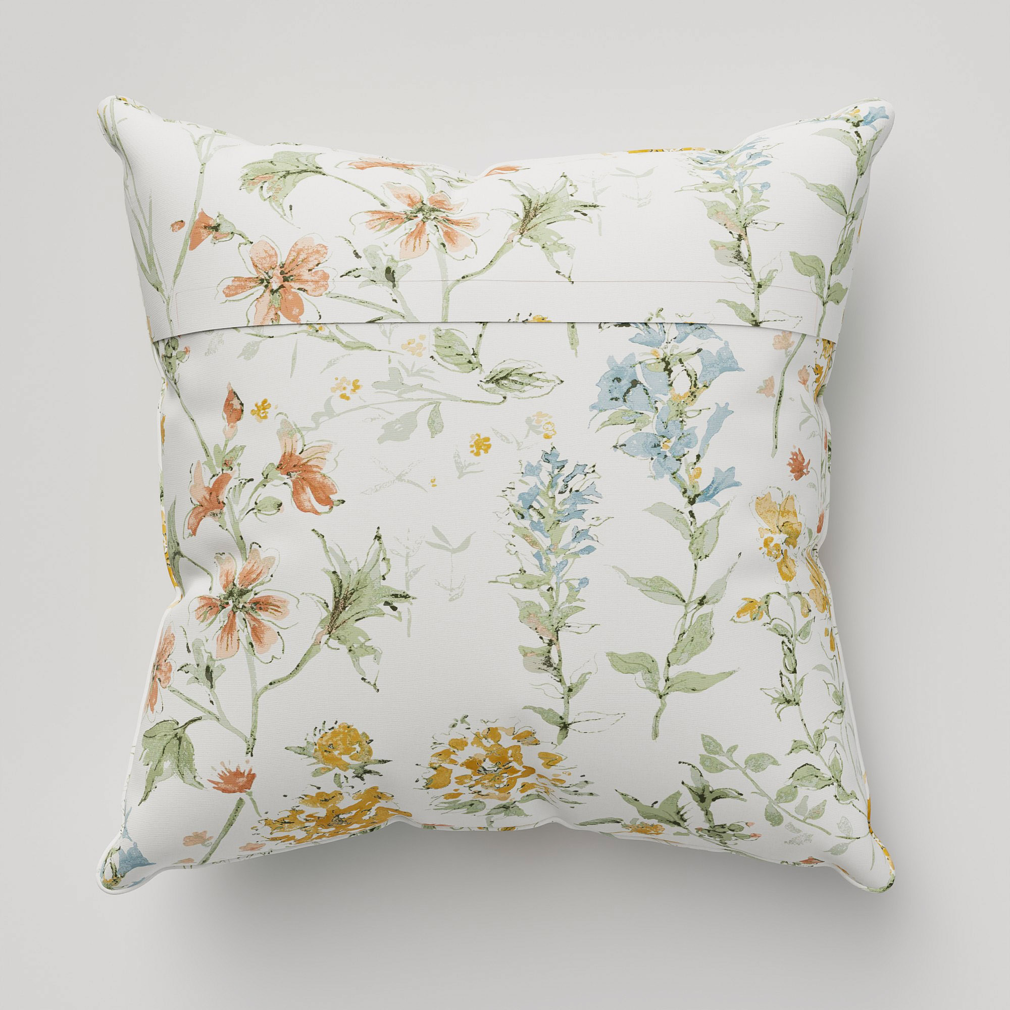 Laura Ashley Wild Meadow Pale Gold Cushion - Image 5