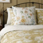 Laura Ashley Wild Meadow Pale Gold Cushion