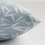 Laura Ashley Willow Leaf Chenille Pale Seaspray Cushion