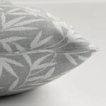 Laura Ashley Willow Leaf Chenille Steel Cushion