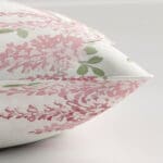 Laura Ashley Wisteria Coral Pink Cushion
