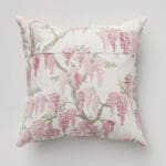 Laura Ashley Wisteria Coral Pink Cushion