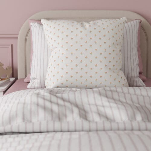 Laura Ashley Wood Violet Apricot Cushion