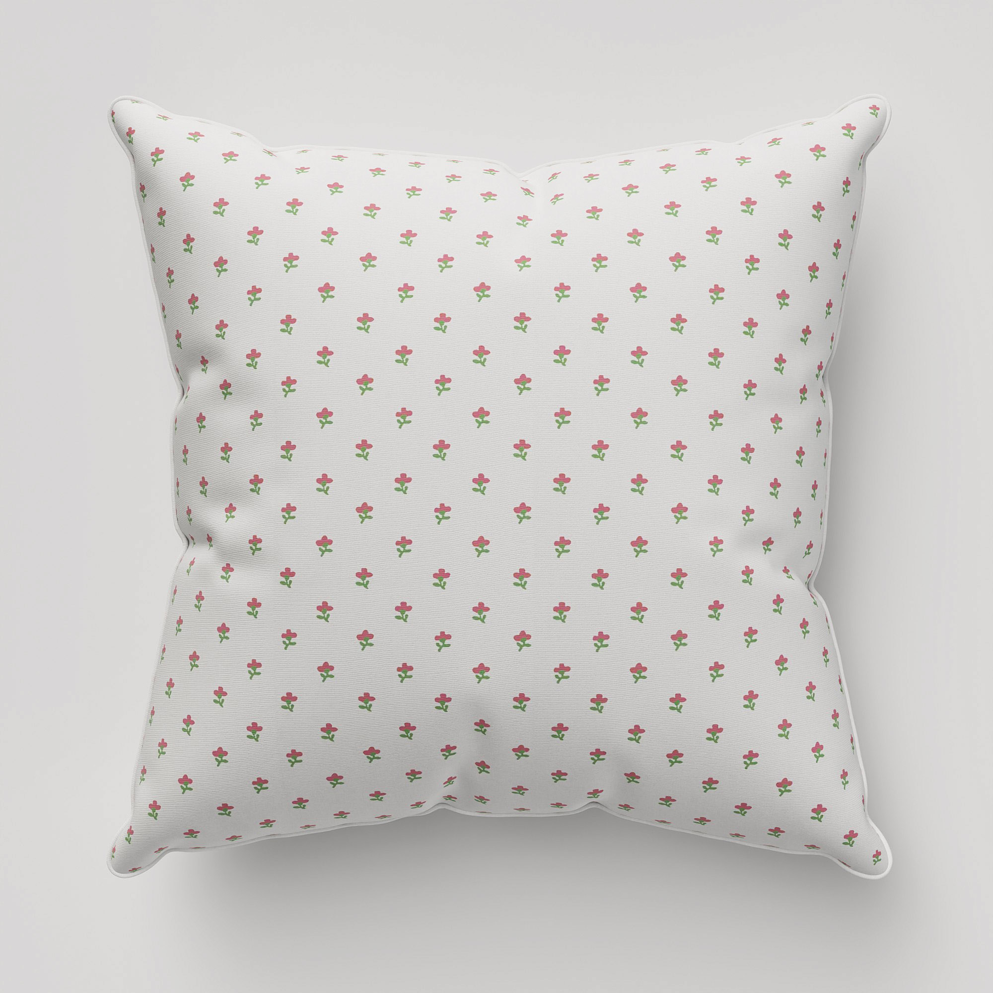 Laura Ashley Wood Violet Peony Pink Cushion - Image 2