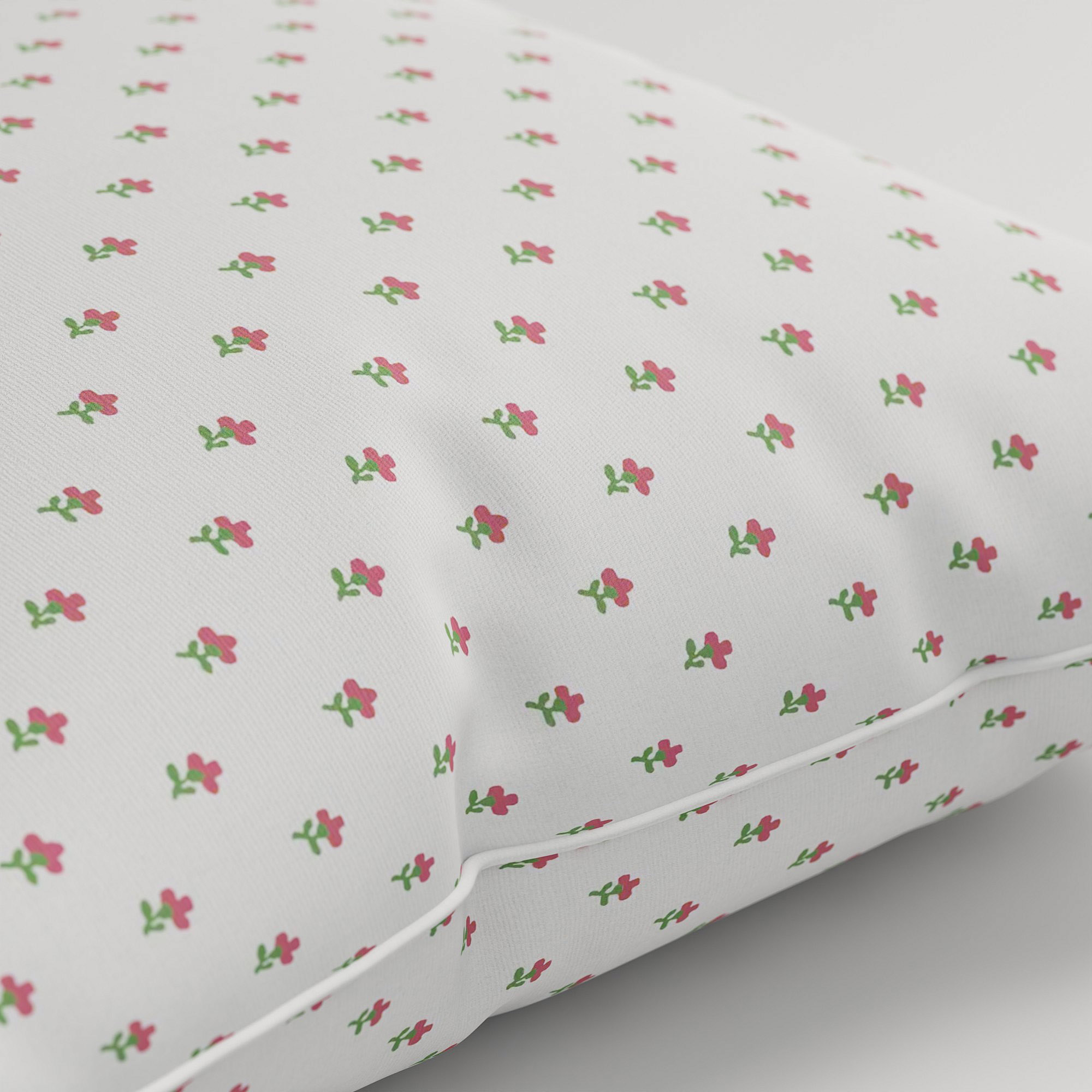 Laura Ashley Wood Violet Peony Pink Cushion - Image 3