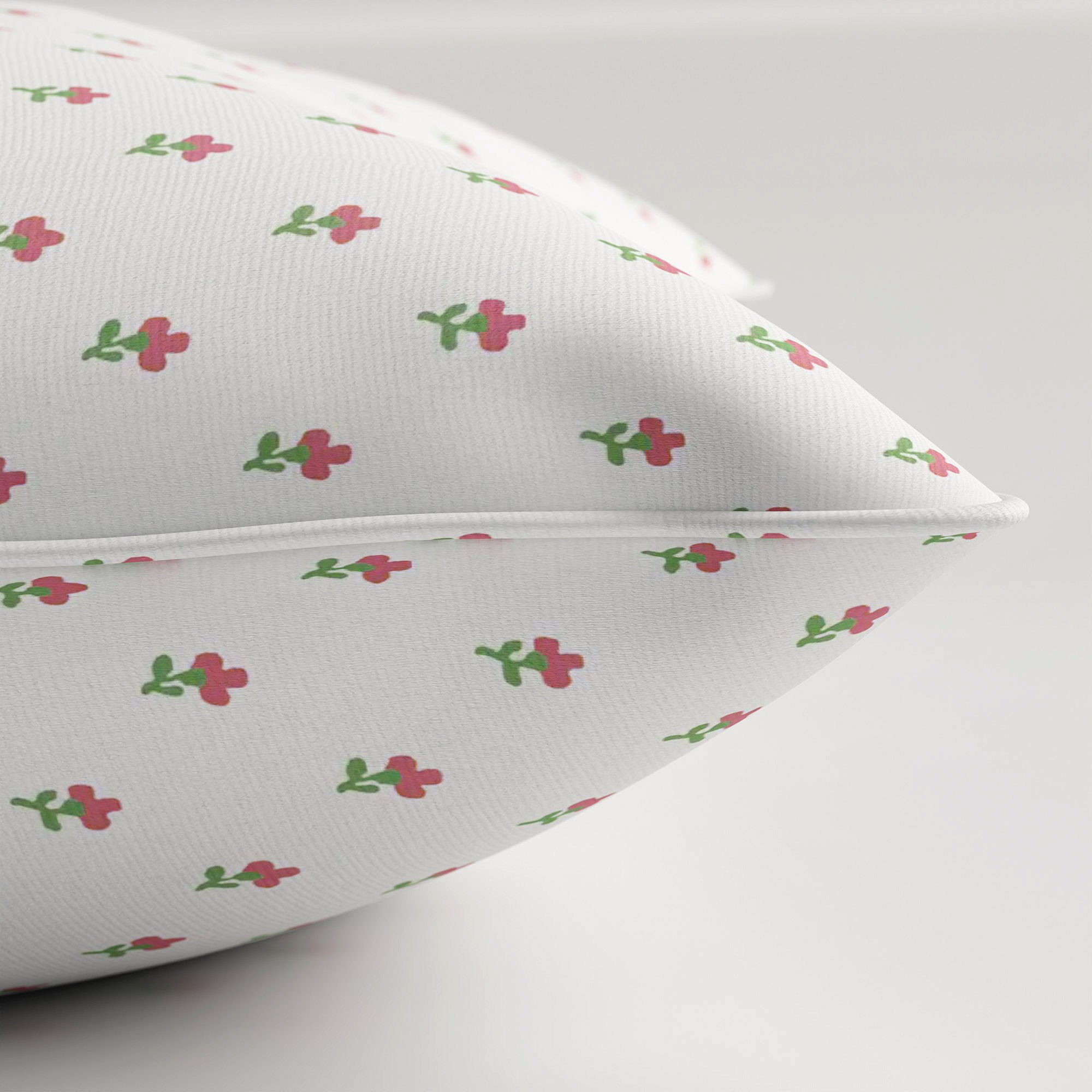 Laura Ashley Wood Violet Peony Pink Cushion - Image 4