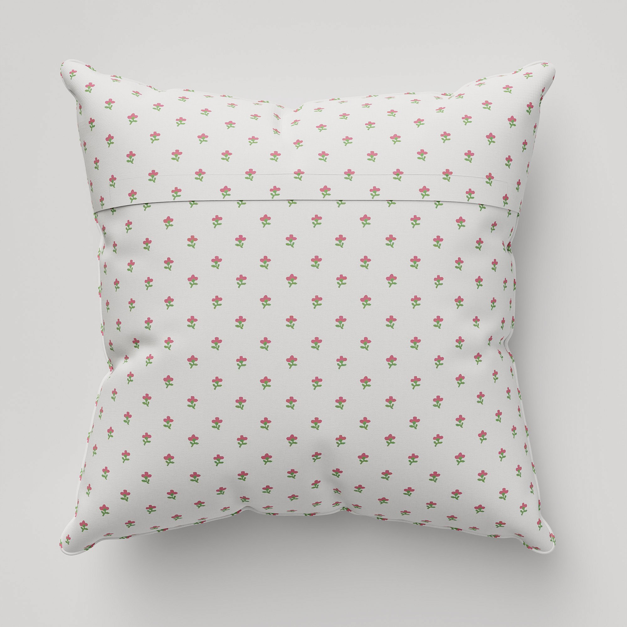 Laura Ashley Wood Violet Peony Pink Cushion - Image 5