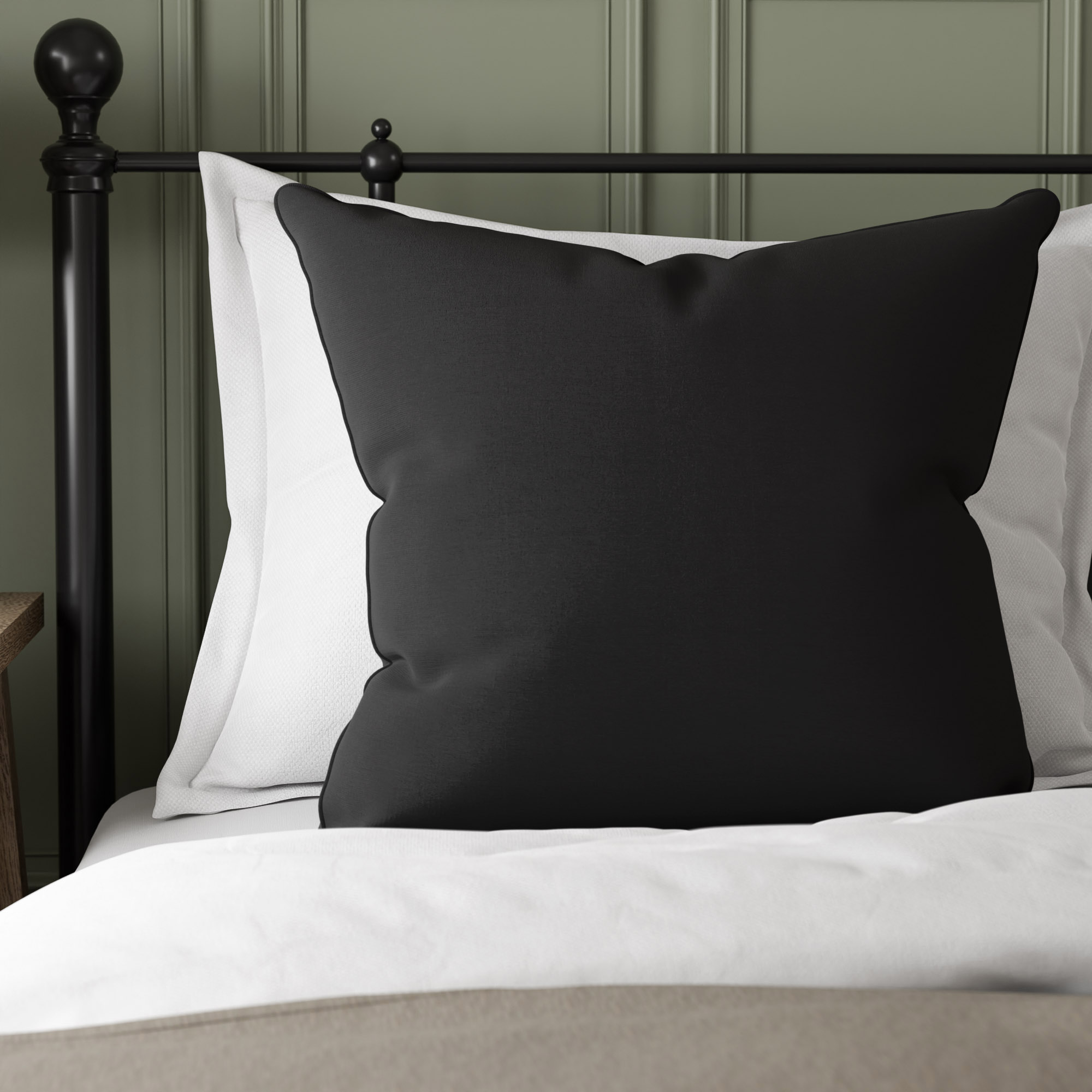 Keaton Ebony Cushion