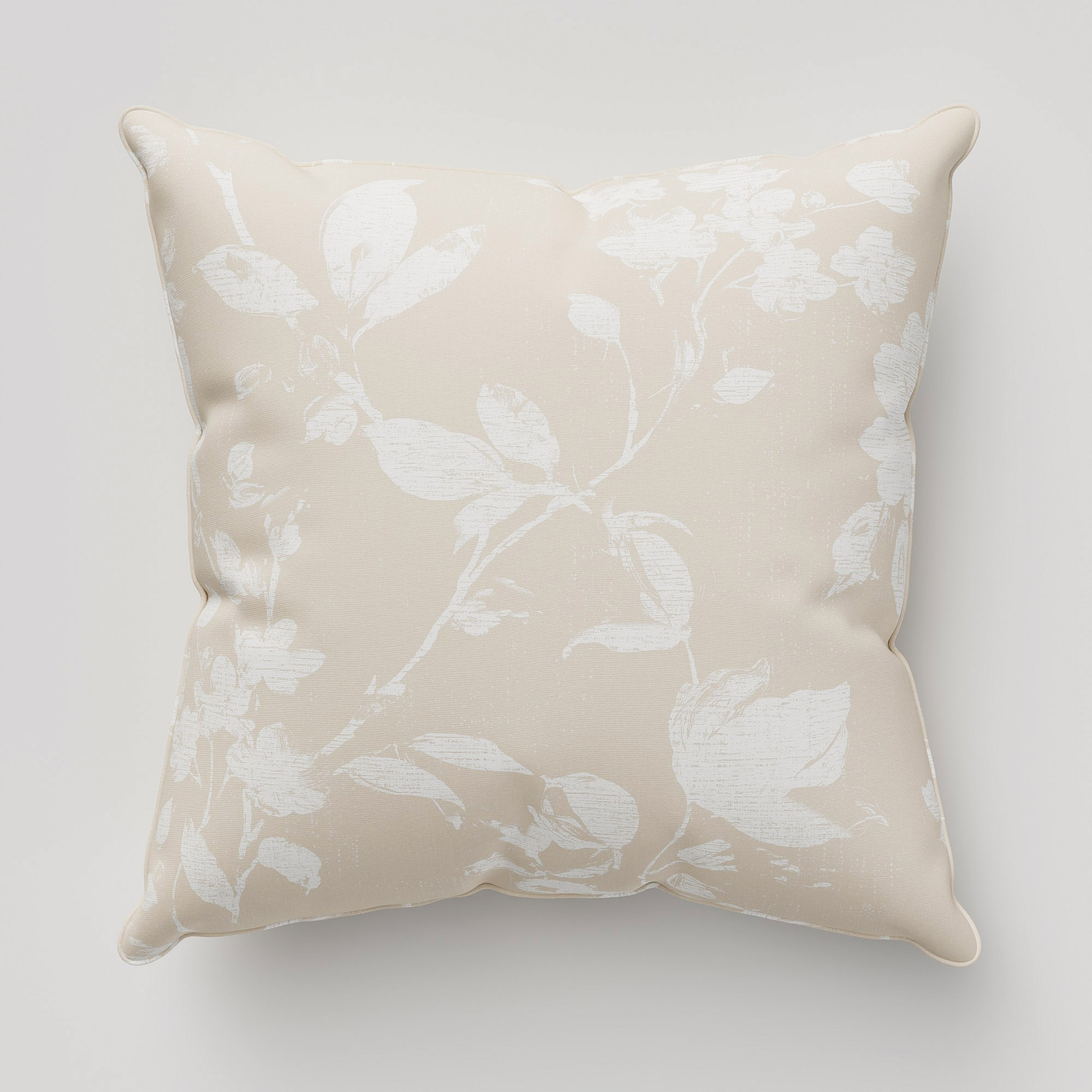 Ledger Cream Cushion - Image 2
