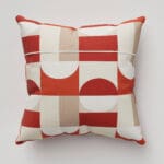 Crosby Scarlet Cushion