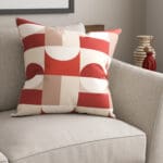 Crosby Scarlet Cushion