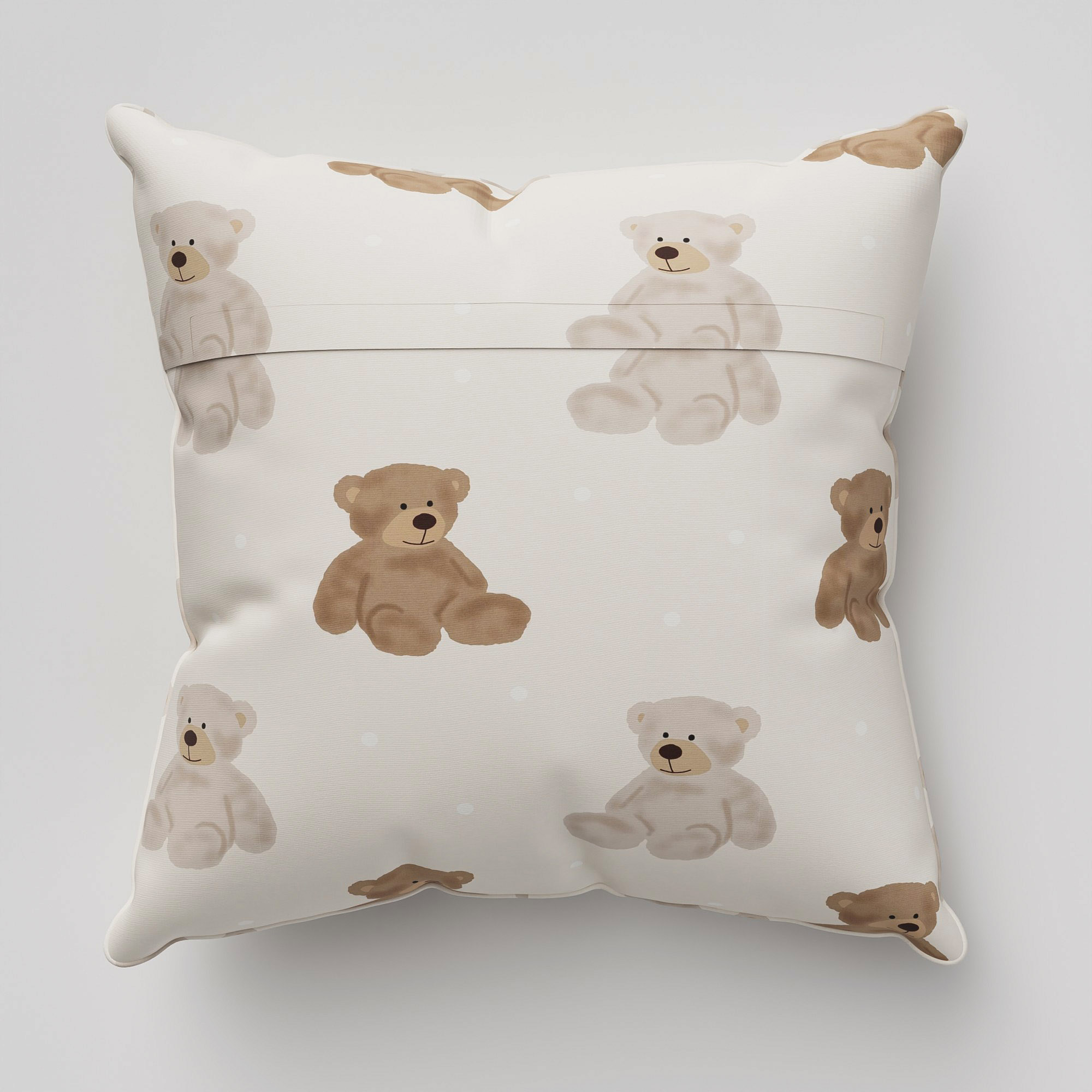 Teddies Cream Cushion - Image 5
