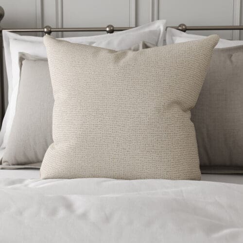 Mucha Taupe Cushion