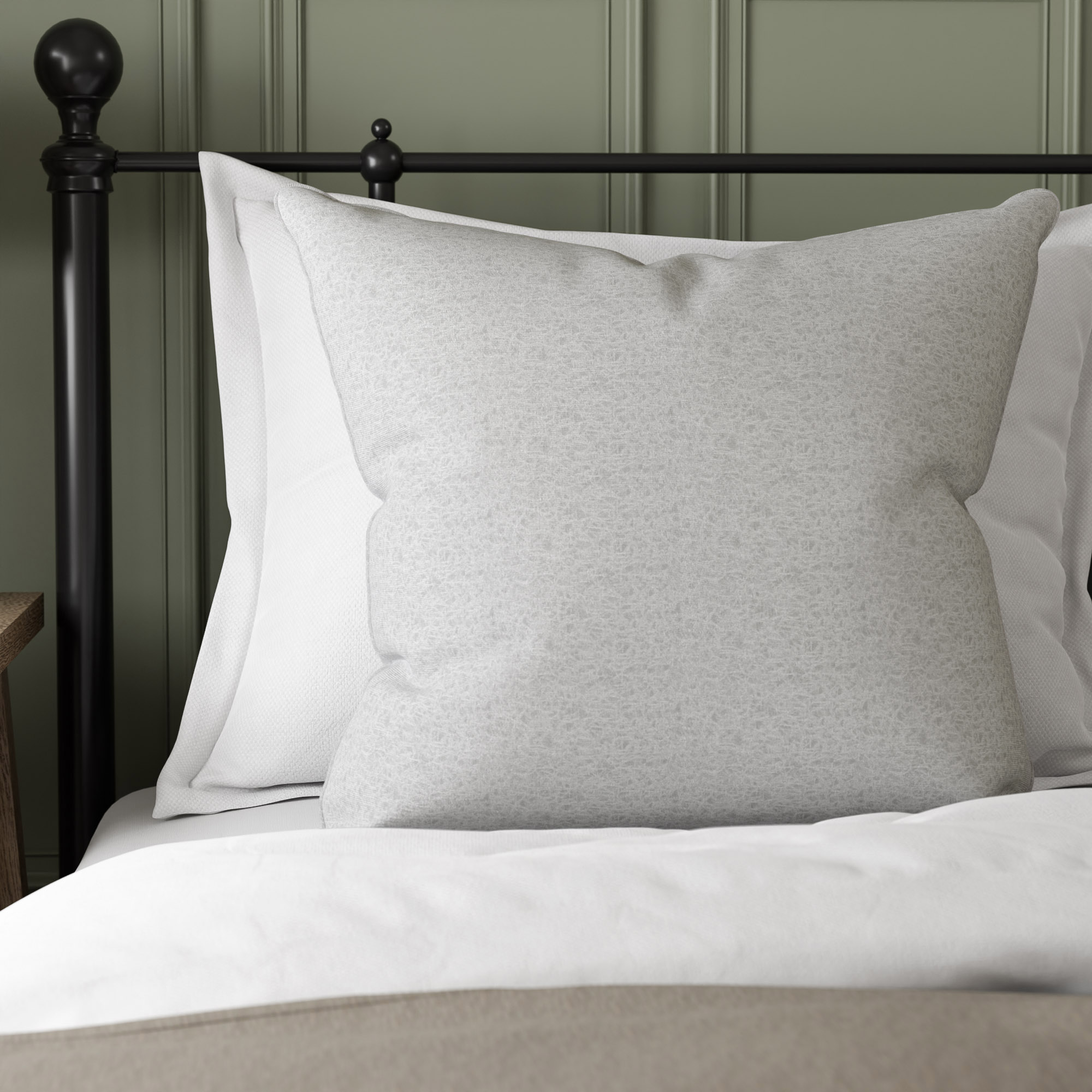 Klimt Silver Cushion