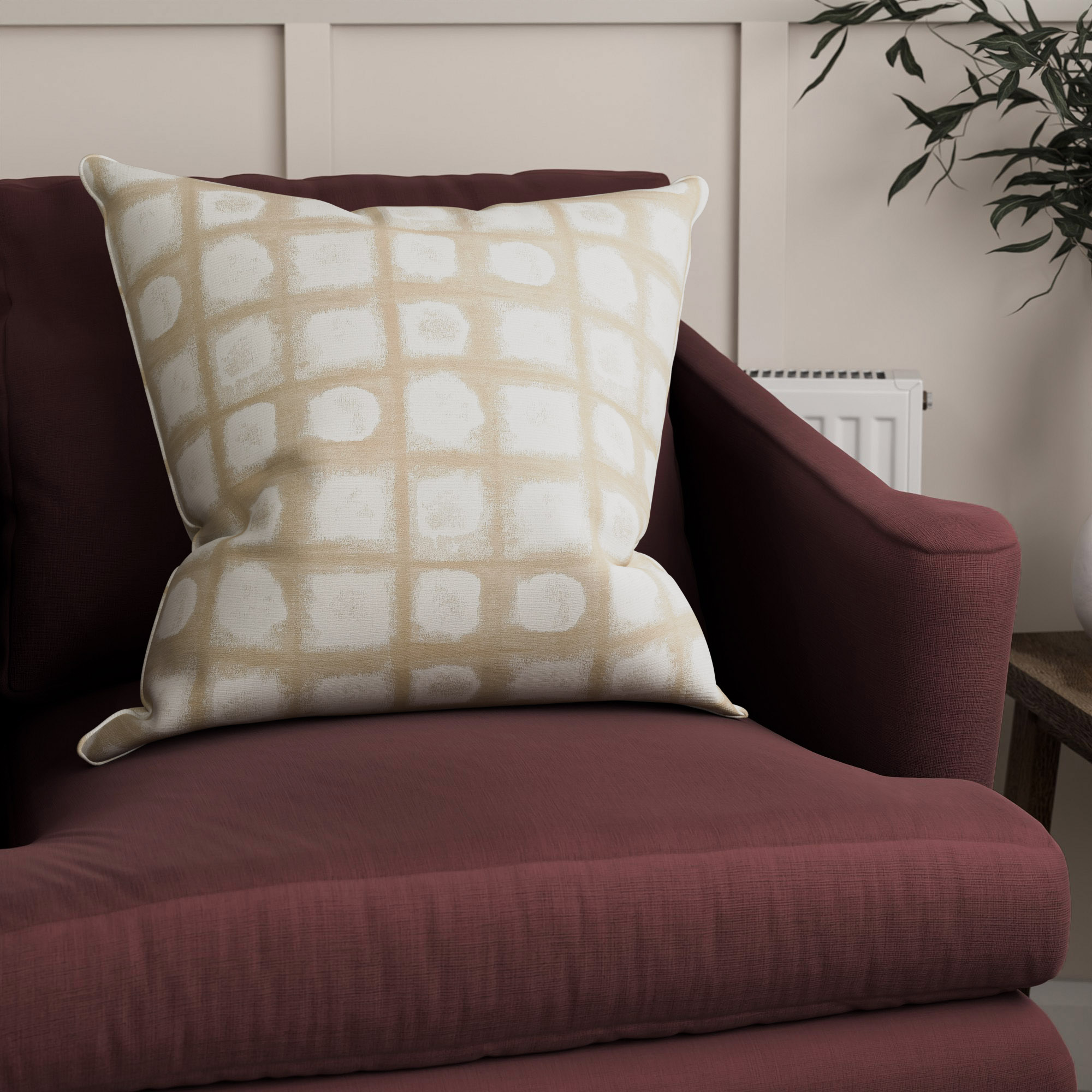 Gryon Oyster Cushion