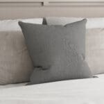 Ezra Platinum Cushion
