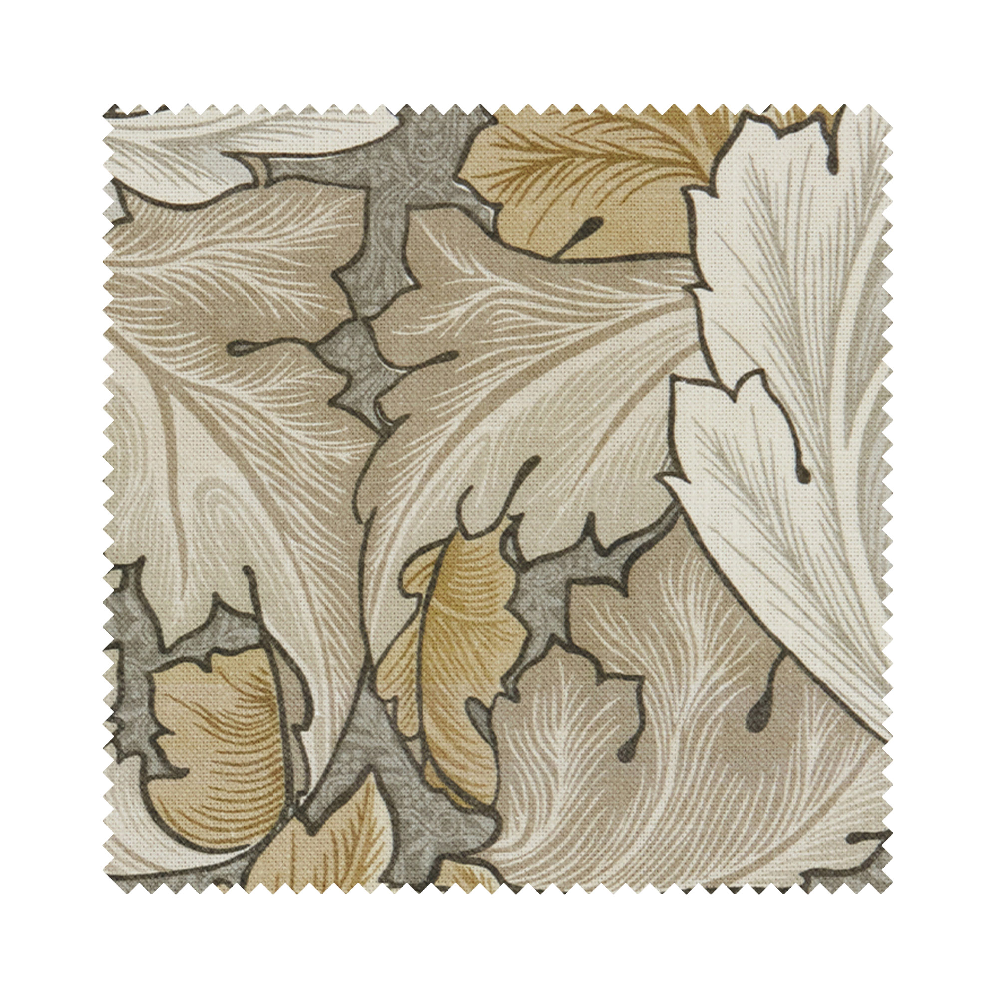William Morris At Home Acanthus Flint Wave Curtain - Image 7